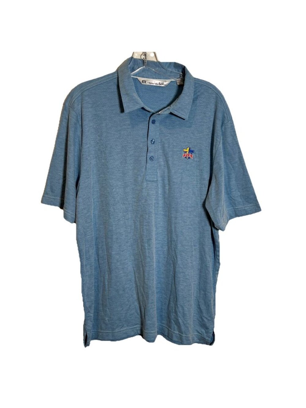 Travis Mathew L Golf Polo FCA Logo Fellowship of Christian Athletes Ministry